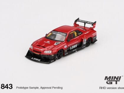 NISSAN LBER34 SUPER SILHOUETTE SKYLINE REDBLACK
