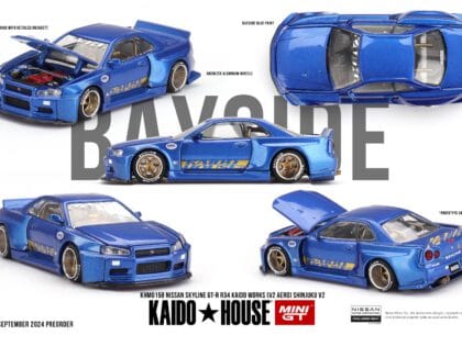 NISSAN SKYLINE GTR R34 KAIDO WORKS V2 AERO SHINJ