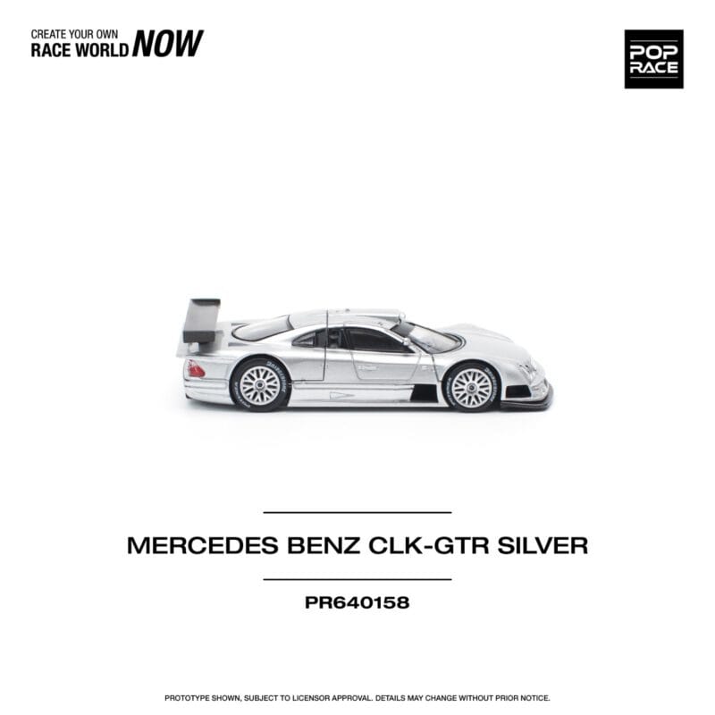 MERCEDES-BENZ AMG CLK GTR - SILVER - Image 5