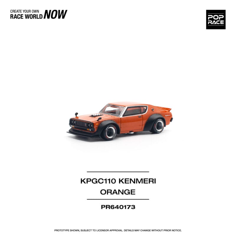 NISSAN SKYLINE GTR V8 DRIFT KENMERI ORANGE - Image 3
